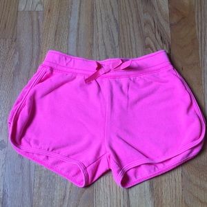 Polo RL girls sz7 bright pink shorts